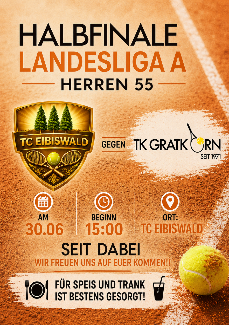 Halbfinale Herren 55 Landesliga A